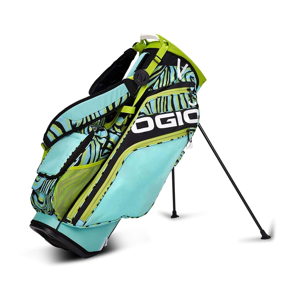 ※希少※　OGIO 8分割スタンド付きゴルフバッグ グレー/イエロー 希少※ OGIO 8分割スタンド付きゴルフバッグ グレー/イエロー